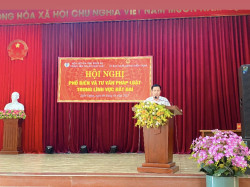 TUYÊN TRUYỀN, PHỔ BIẾN PHÁP LUẬT VỀ ĐẤT ĐAI CHO NGƯỜI DÂN TRÊN ĐỊA BÀN XÃ DIỄN THỊNH, HUYỆN DIỄN CHÂU, TỈNH NGHỆ AN.