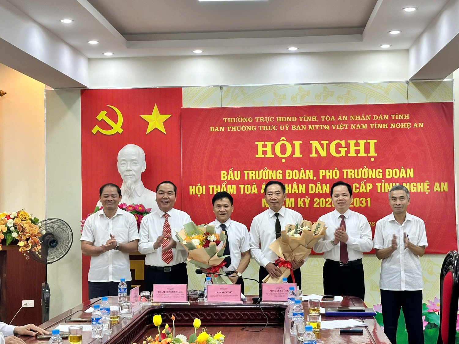 Phó chủ tịch Hội Luật Gia tỉnh Nghệ An được tín nhiệm bầu làm trưởng đoàn Hội thẩm Tòa án nhân dân tỉnh